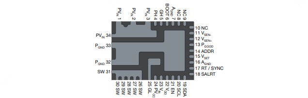 SIC453ED-T1-GE3引脚图