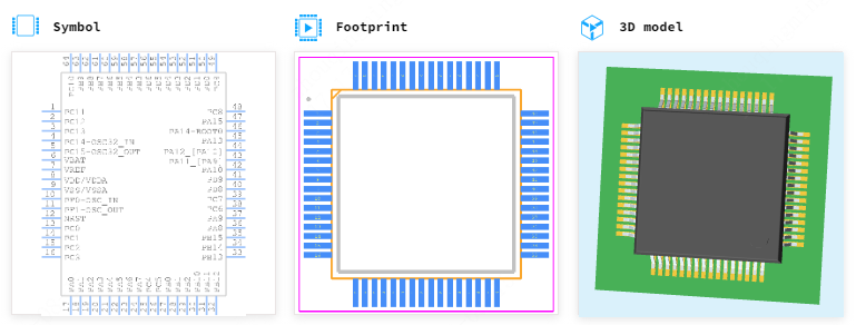 STM32G070RBT6引脚图