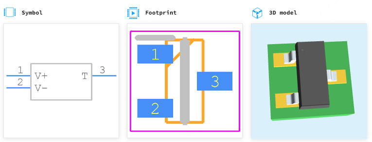 ADR5044BRTZ-REEL7引脚图和PCB焊盘图