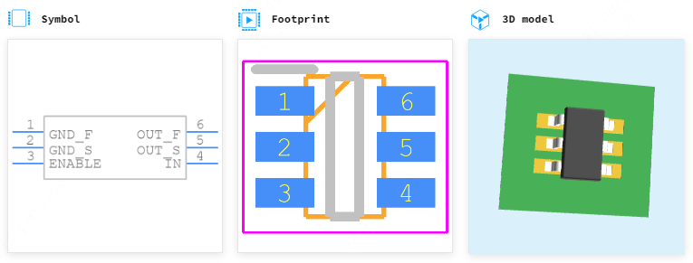 REF3430IDBVR引脚图和PCB焊盘图