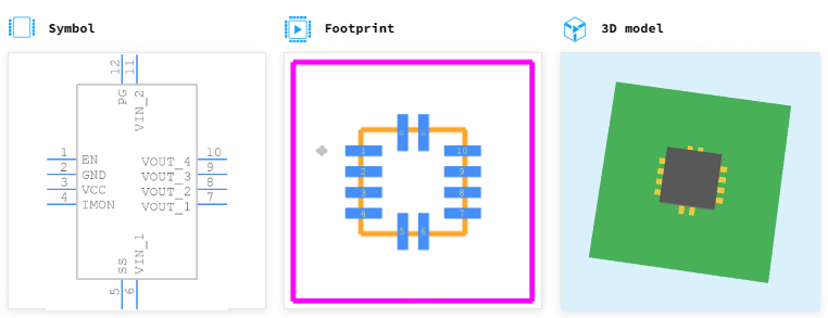 MP5087GG-Z引脚图和PCB焊盘图
