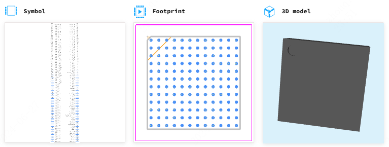 LTM4633引脚图和PCB焊盘图