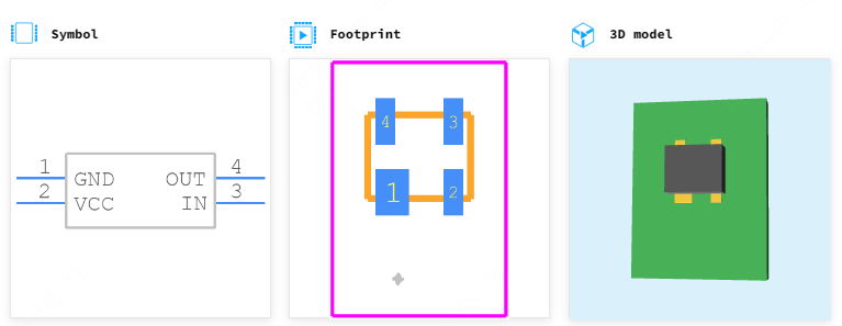 MAX837EUS+T引脚图和PCB焊盘图