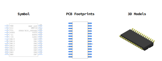 AD669BRZ引脚图和PCB焊盘图