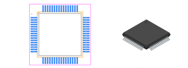 STM32L476RET6引脚图和PCB焊盘图