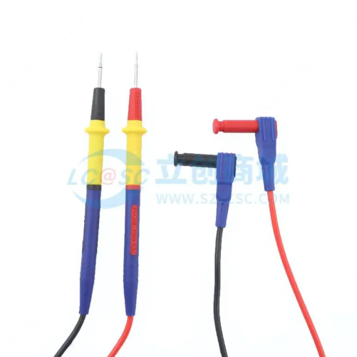 维修佬 不锈钢针尖表笔 1000V 20A 硅胶 1对